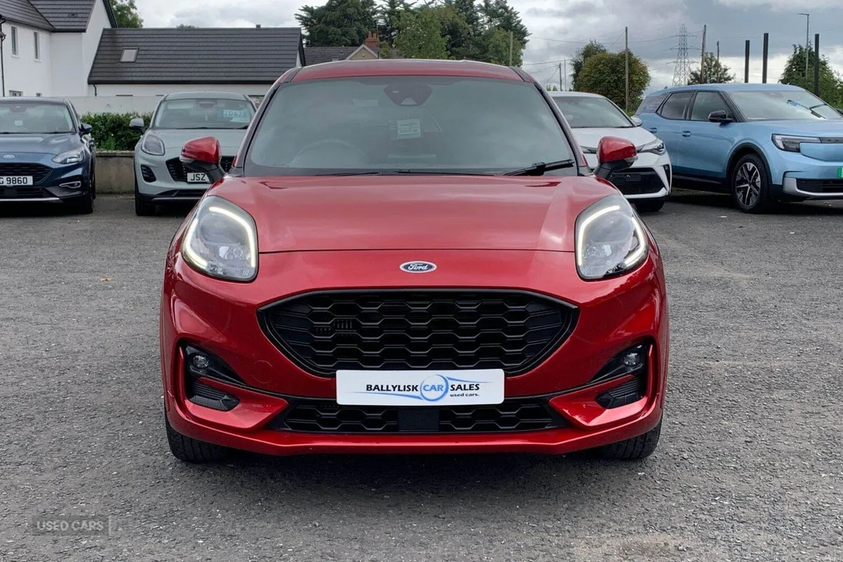 Ford Puma 1.0T 125PS ST-Line X in Fantastic Red wi - Image 4