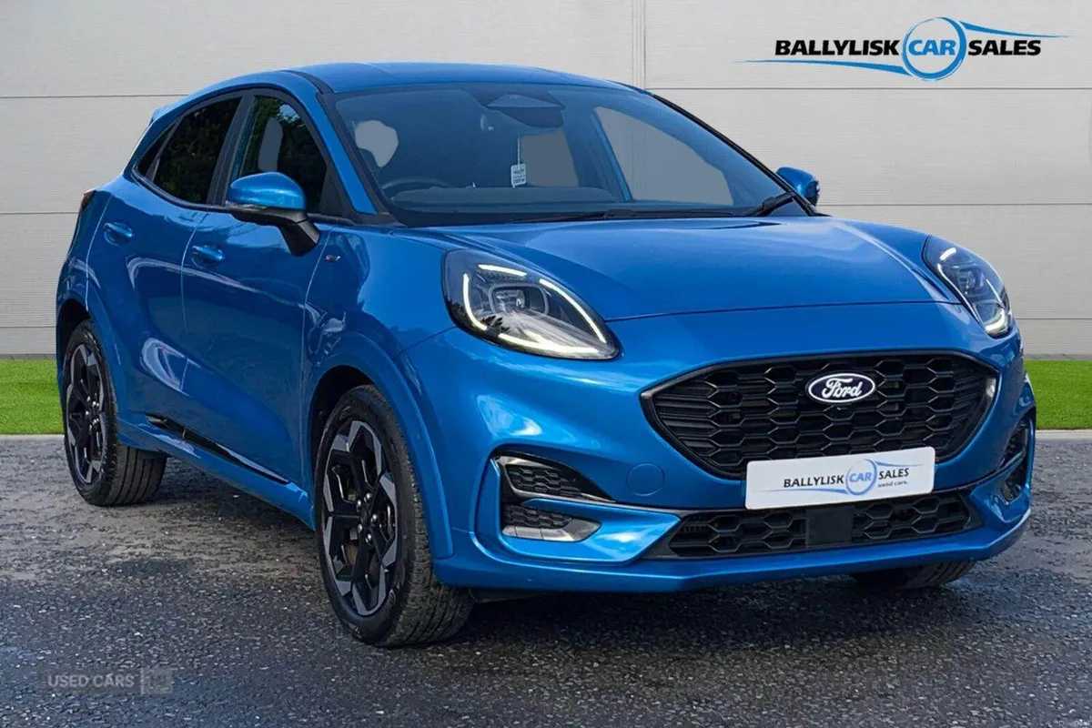 Ford Puma 1.0T 155PS ST-Line X Auto in Digital Aqu - Image 1