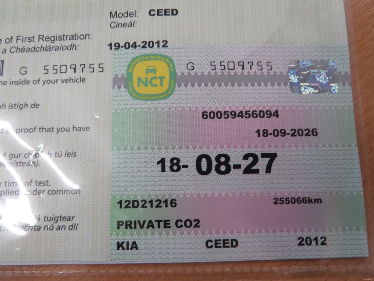 Kia Ceed 2012 DIESEL EST JUST NCTD 27 - Image 2