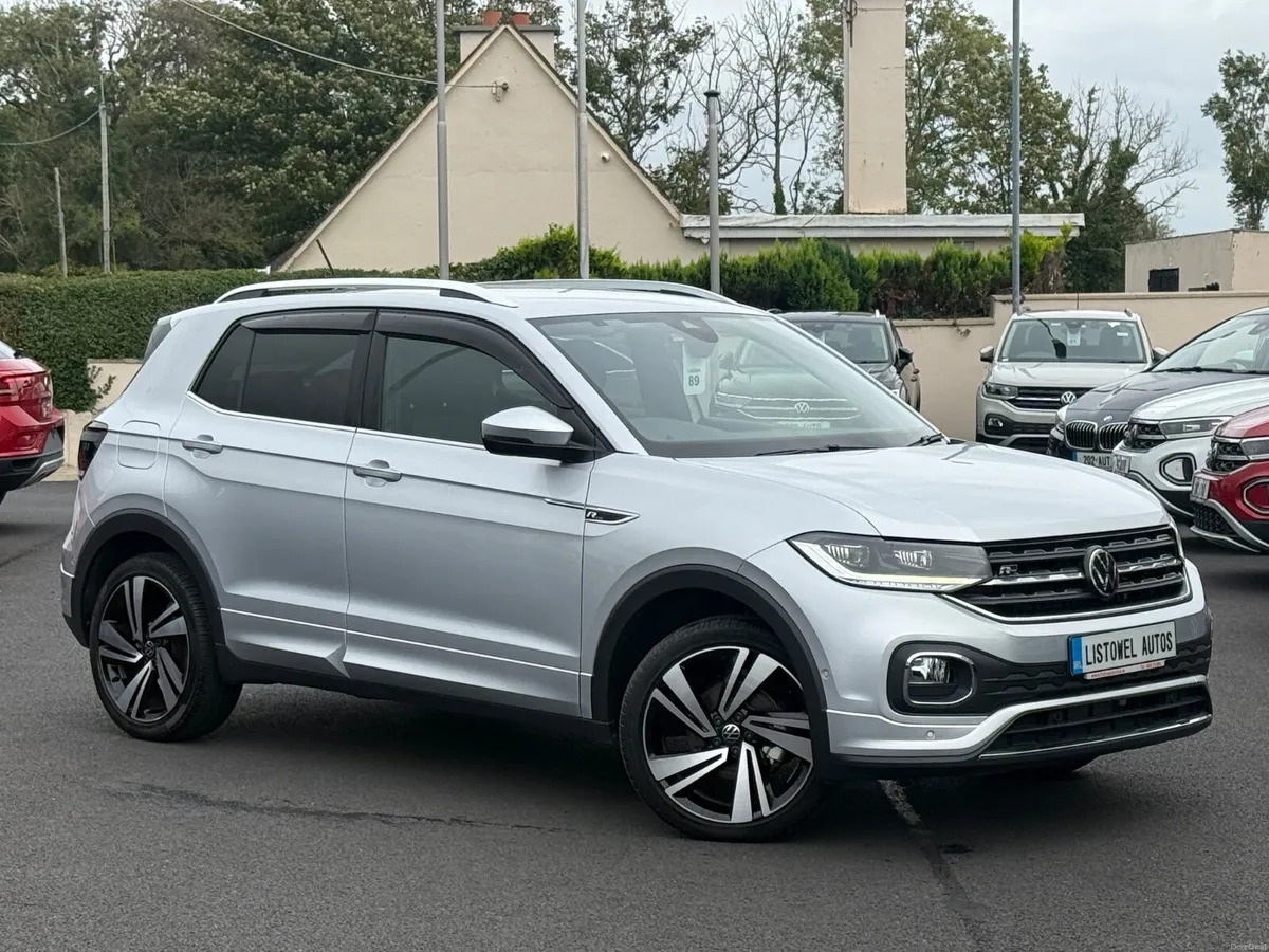 212 VW T-CROSS R-LINE 1.0 AUTOMATIC 116BHP PETROL - Image 2