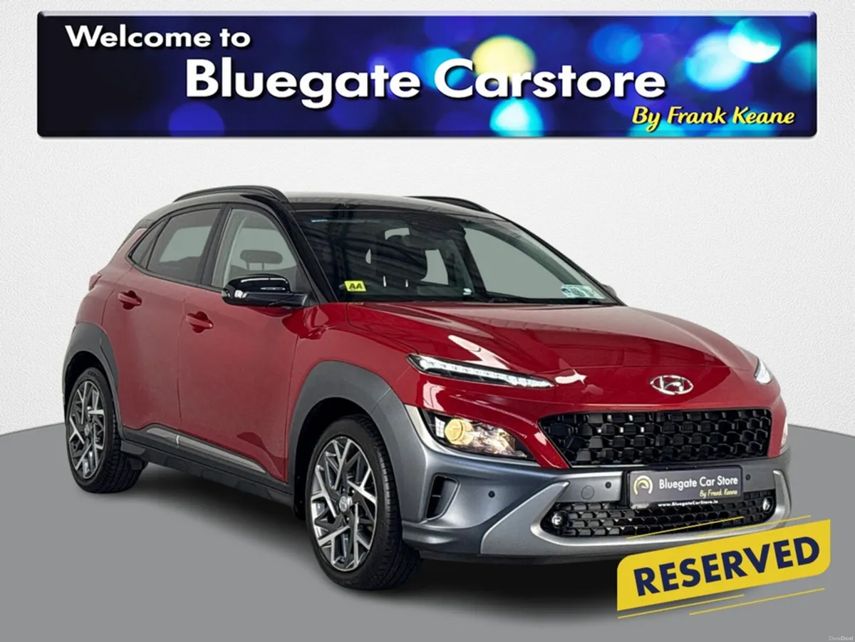 Hyundai KONA KAUAI HYBRID 2 TONE **FULL BLACK CLOT - Image 1