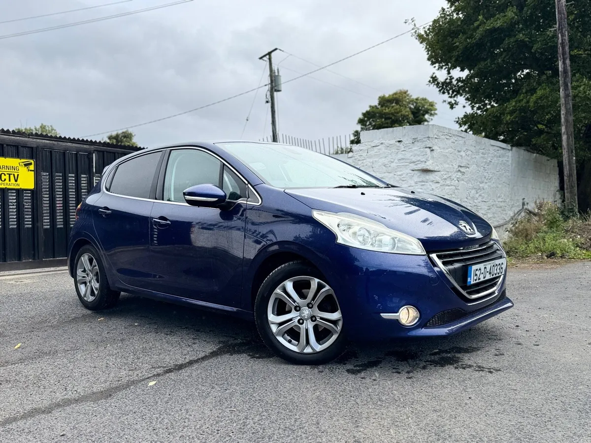 2015 PEUGEOT 208. 72K KMs. 1 YEAR NCT. AUTO 1.2L - Image 1