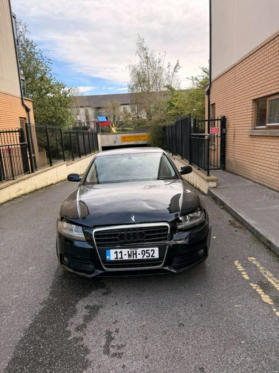 2011 Audi A4 TDI – Front Damage – Repair or Parts - Image 1