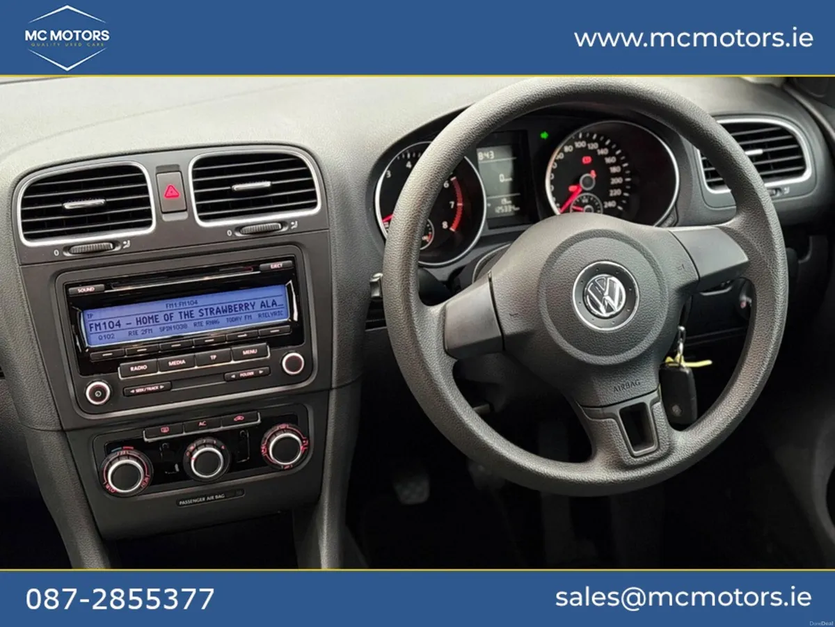 Volkswagen Golf 6 MONTH WARRANTY + NCT + TAX - Image 2