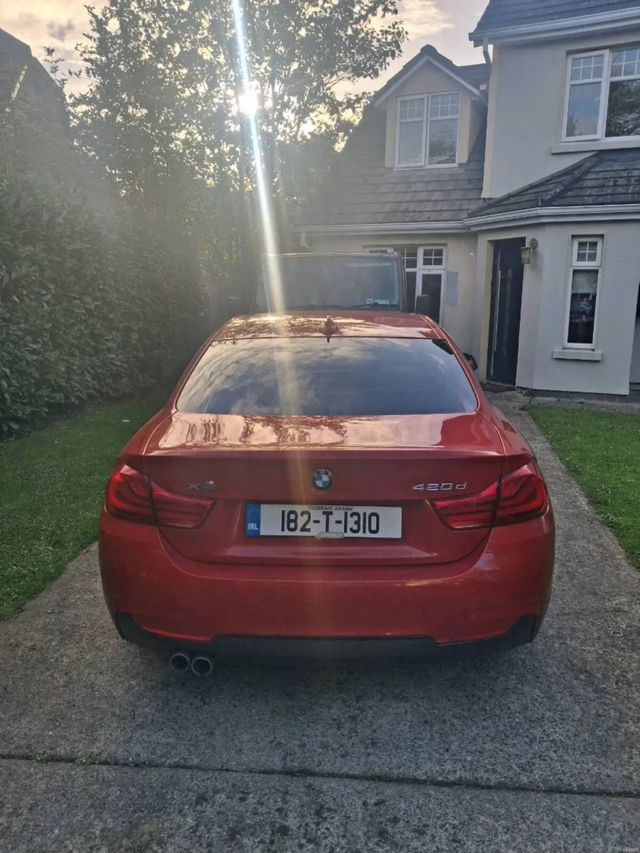 BMW 4 Series Red - Image 4