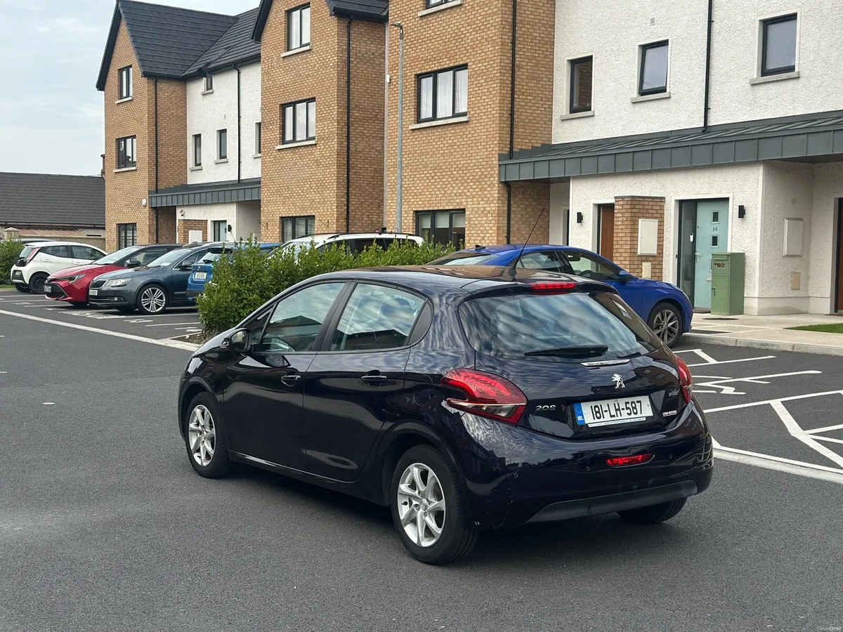2018 Peugout 208 1.2L petrol pure tech nct 01/27 - Image 3