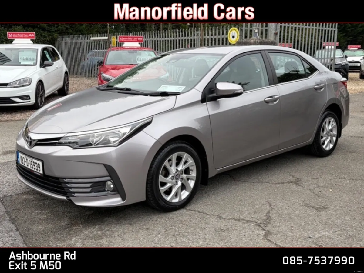 2018 182 Toyota Corolla Luna 1.3 Petrol NCT 08/28 - Image 3