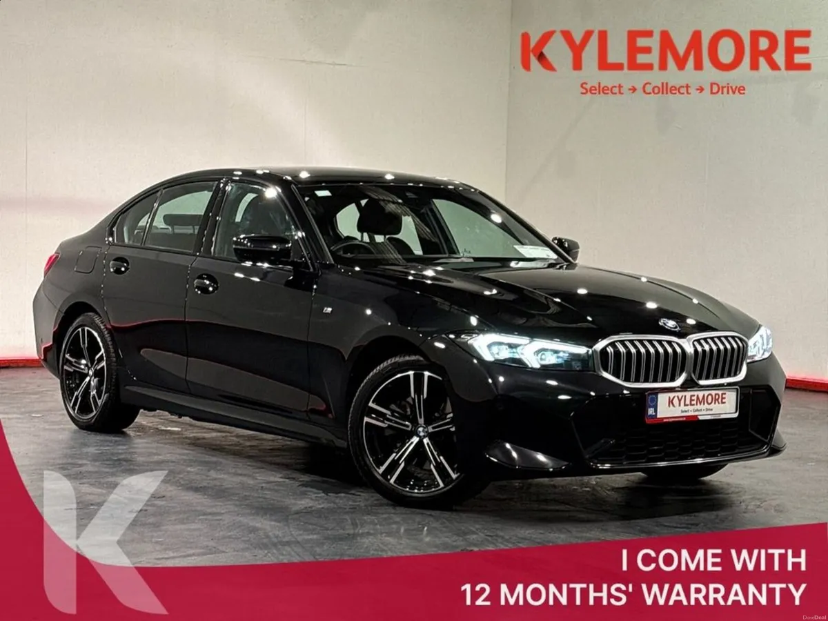 BMW 3-Series 330E BLACK SAPPHIRE M SPORT SALOON – - Image 1