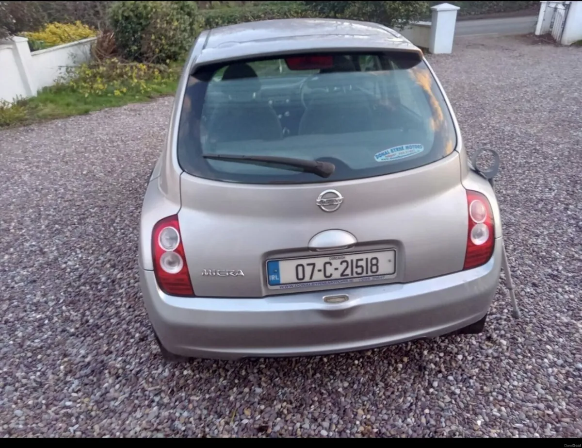 2007 Nissan Micra NCT until SEP 2027, Taxi June 27 - Image 3