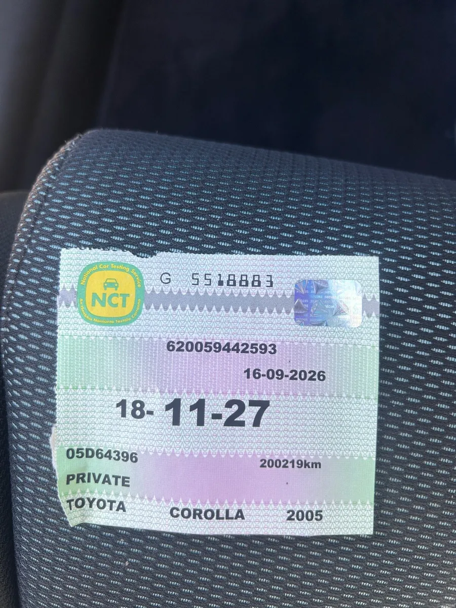 2005 Toyota Corolla Verso | NCT 11/27 | 200k Km - Image 5