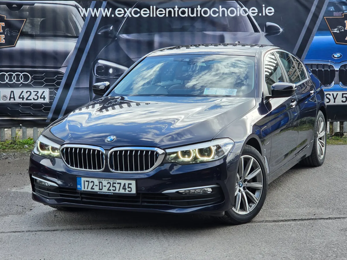 BMW 5-Series 2017 530e iPerfomance Tan Leather - Image 2