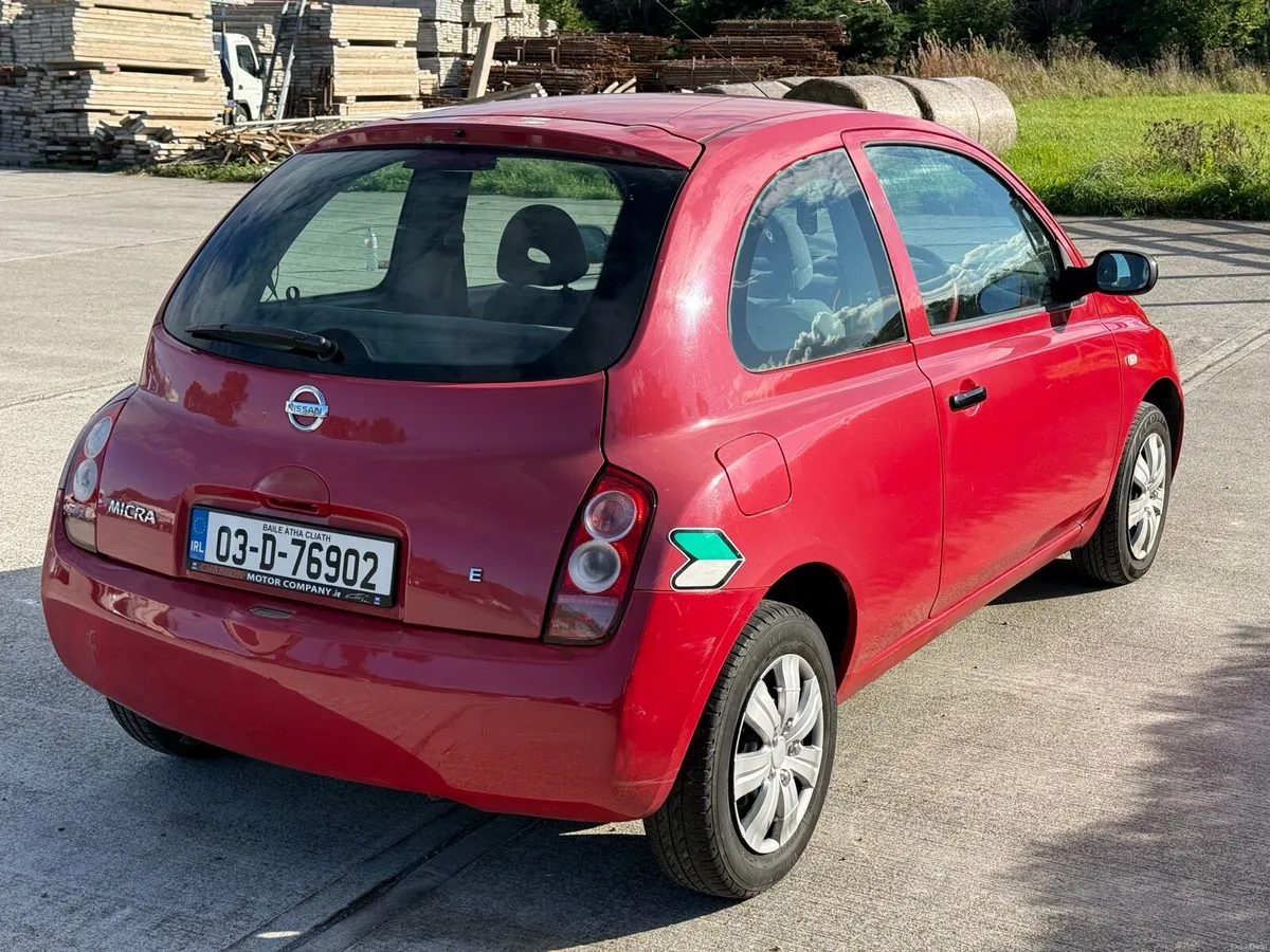 03 Nissan Micra 1.0 175k kms NCT 03/27 - Image 4