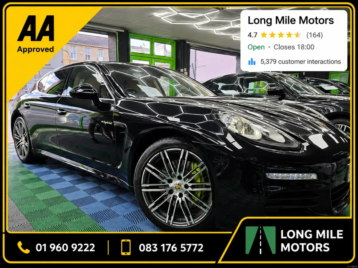 Porsche Panamera 2016  1 Year Warranty Full Servic - Image 1