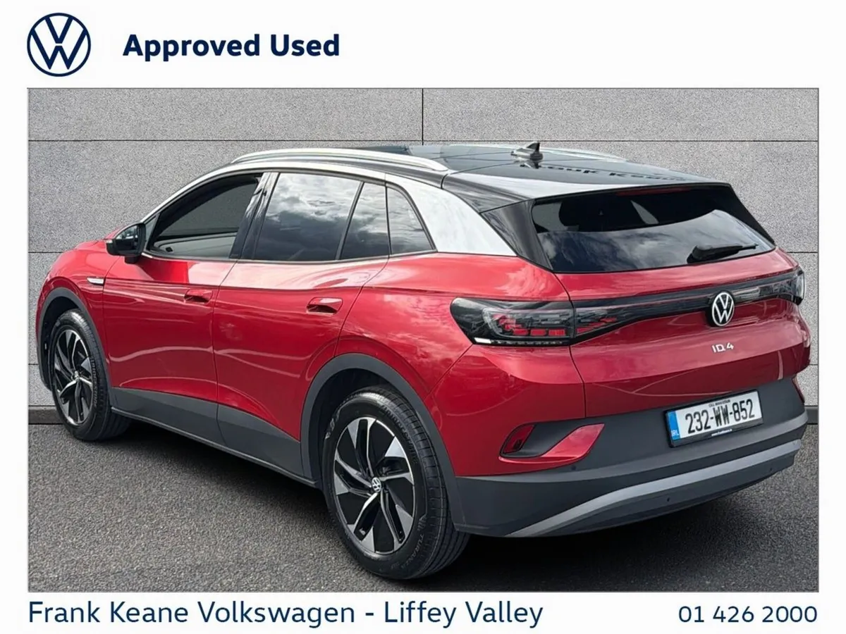 Volkswagen ID.4 52KWH STYLE 148HP *KINGS RED METAL - Image 2