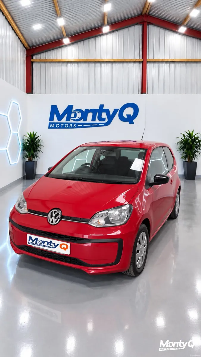 2017 VW up! Automatic - 84K KM - Bright Red - Image 1