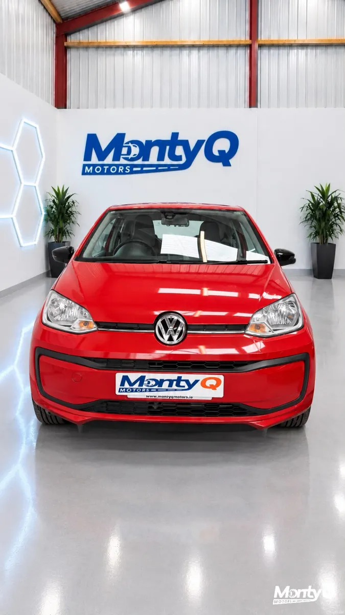 2017 VW up! Automatic - 84K KM - Bright Red - Image 4
