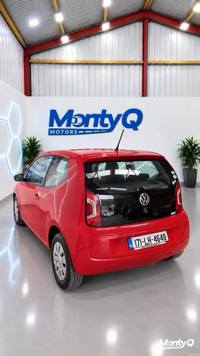 2017 VW up! Automatic - 84K KM - Bright Red - Image 2