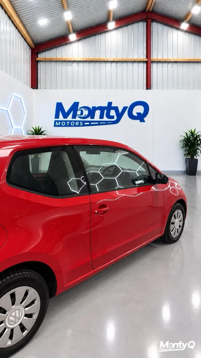 2017 VW up! Automatic - 84K KM - Bright Red - Image 3