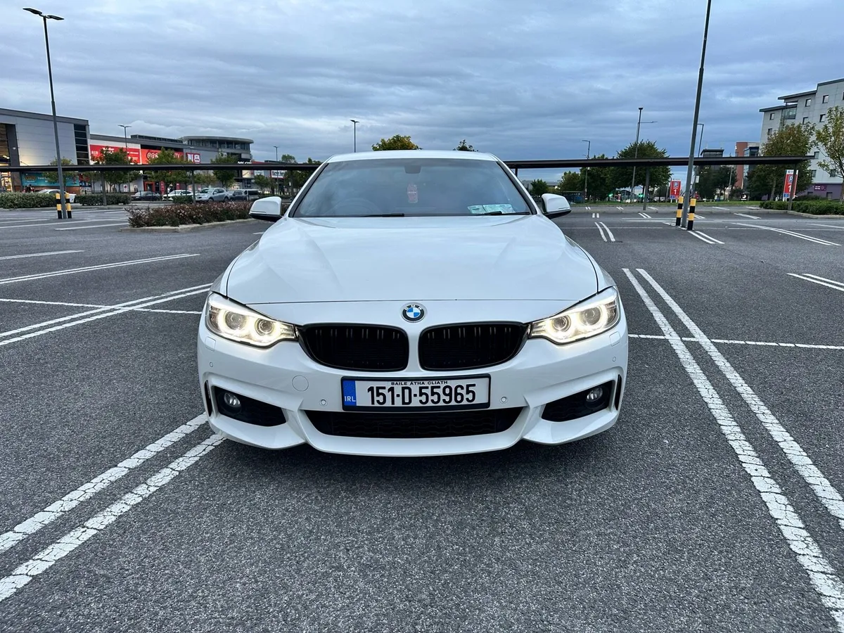 BMW 420d M Sport Coupe – 2015 – Alpine White - Image 2