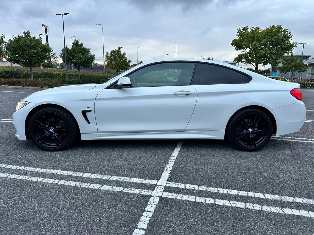 BMW 420d M Sport Coupe – 2015 – Alpine White - Image 4