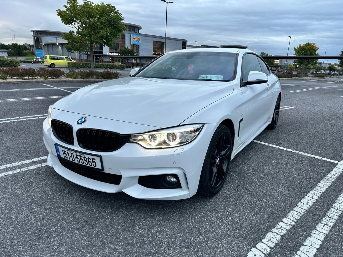 BMW 420d M Sport Coupe – 2015 – Alpine White - Image 3
