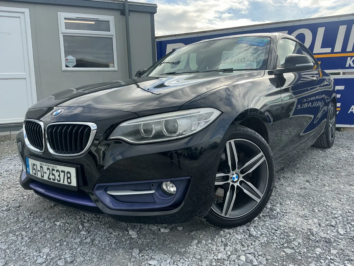 2015 BMW 220d  COUPE SPORTS ONLY 111,000 KMS - Image 2