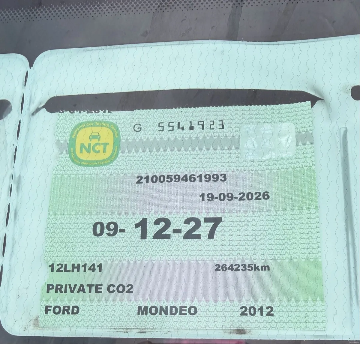 2012 Ford Mondeo 1.6 Diesel New NCT 12/27 TAX 9/26 - Image 3