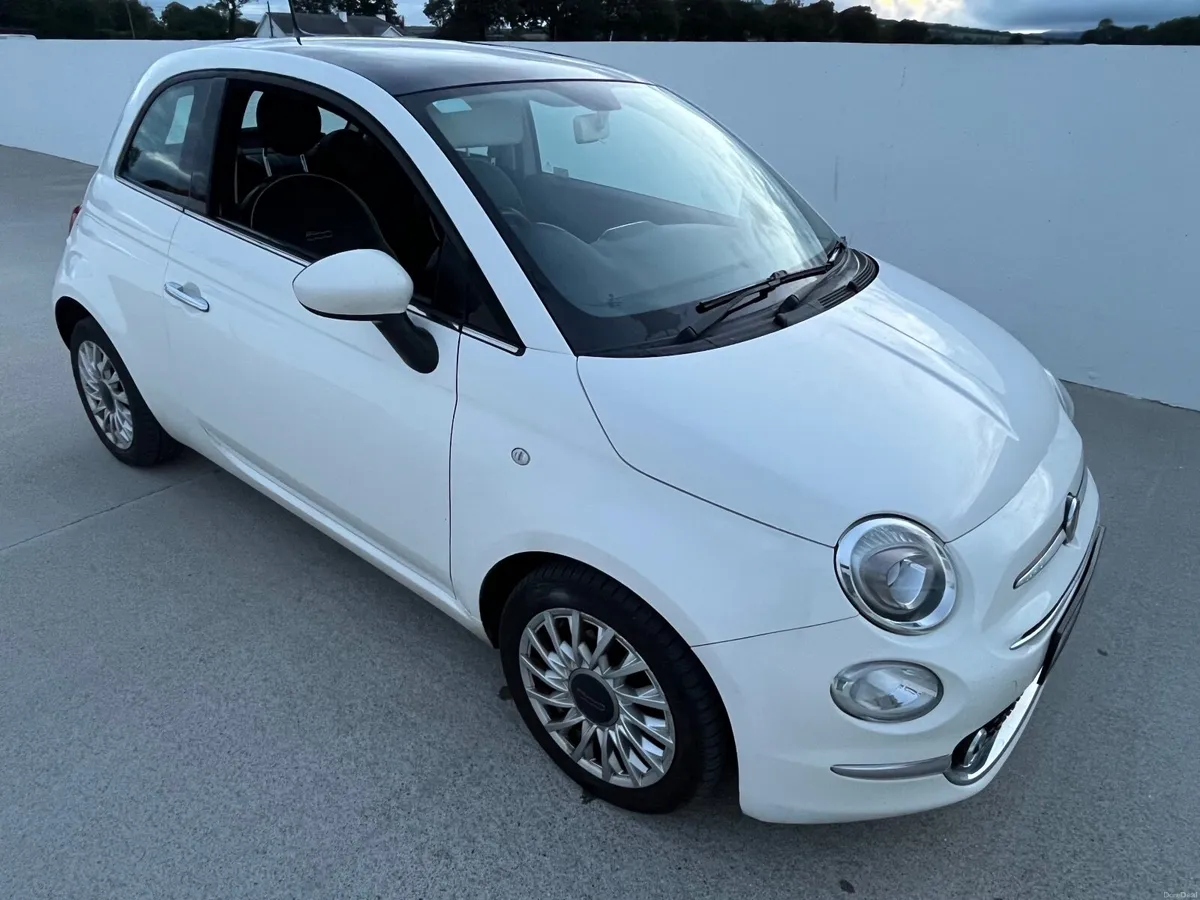 171 Fiat 500  Nct & tax panoramic roof - Image 1
