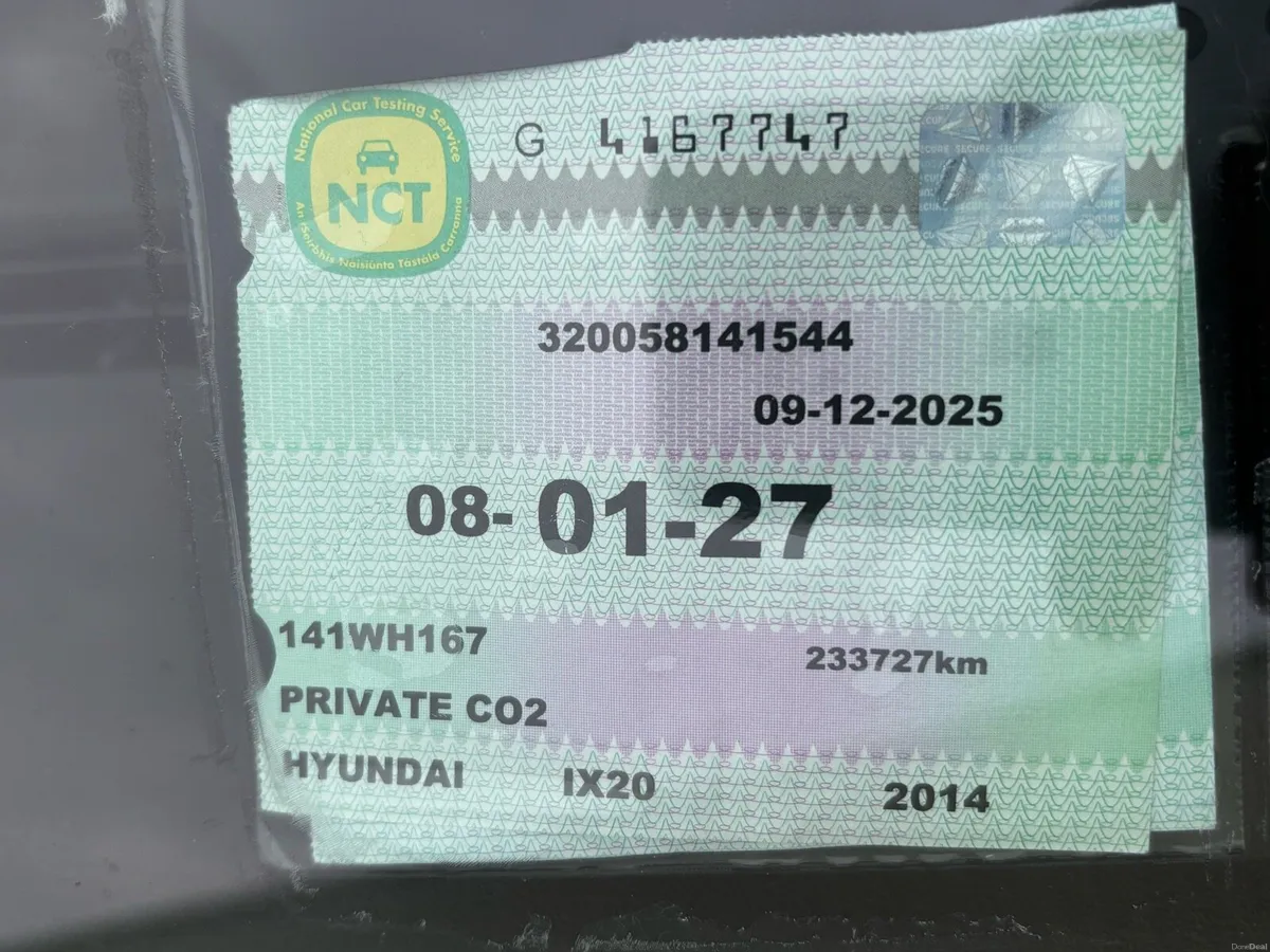 2 OWNER DIESEL IX20 NCT 2027 - Image 6