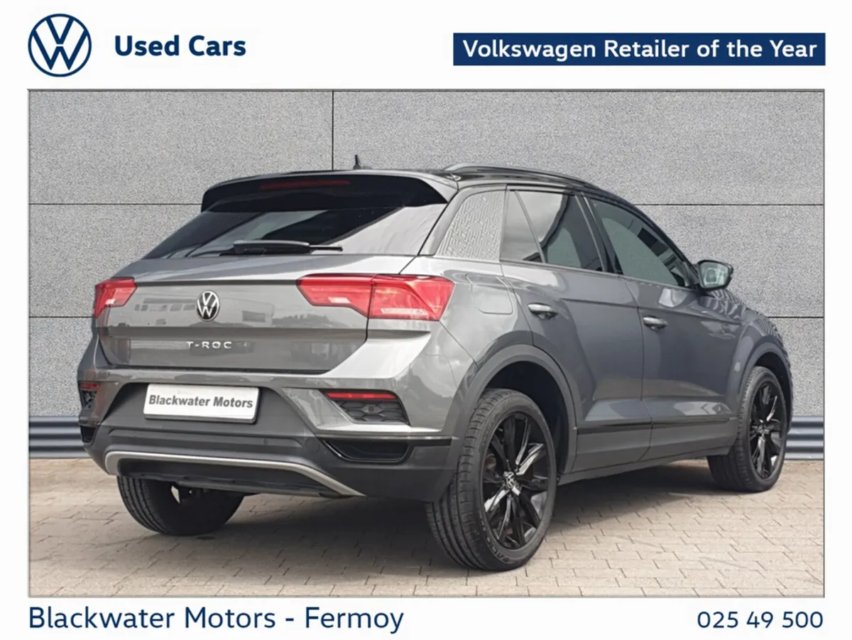 Volkswagen T-Roc 1.5TSI 150BHP BLACK EDITION STYLE - Image 3