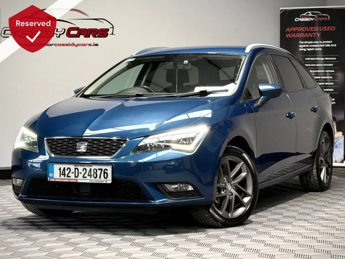 SEAT Leon 1.6 TDI CR ST SE Tech Pack 105PS // LOW - Image 1
