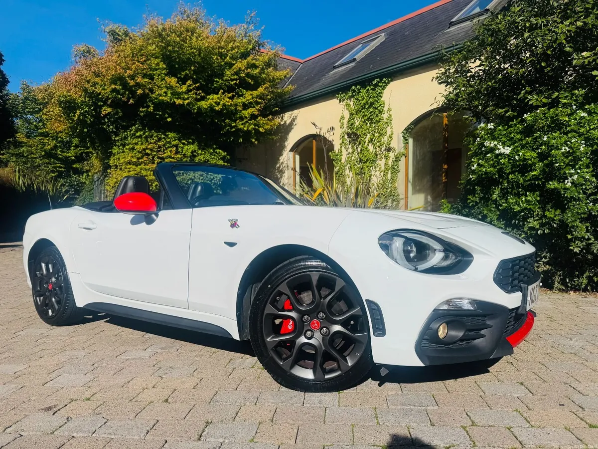 STUNNING V RARE Abarth 124 Spider MEGA NI CAR - Image 1