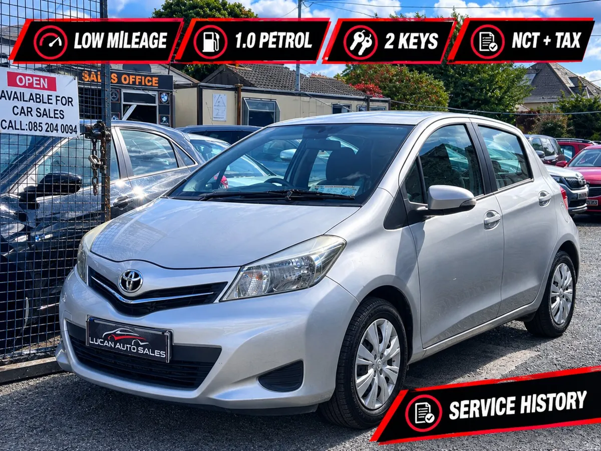 Toyota Yaris 1.0 NCT + TAX - Image 1