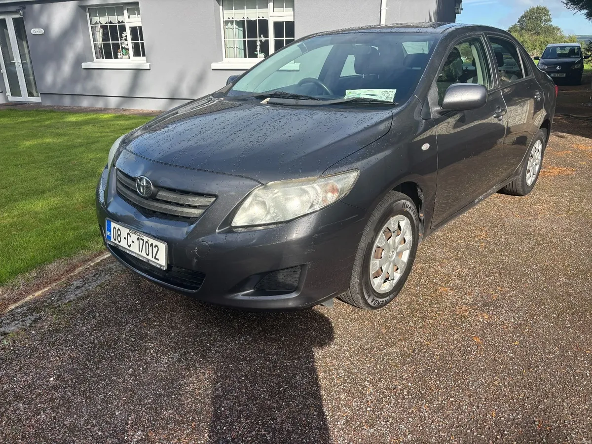 Tax + NCT  Toyota Corolla 2008 1.4 petrol - Image 1