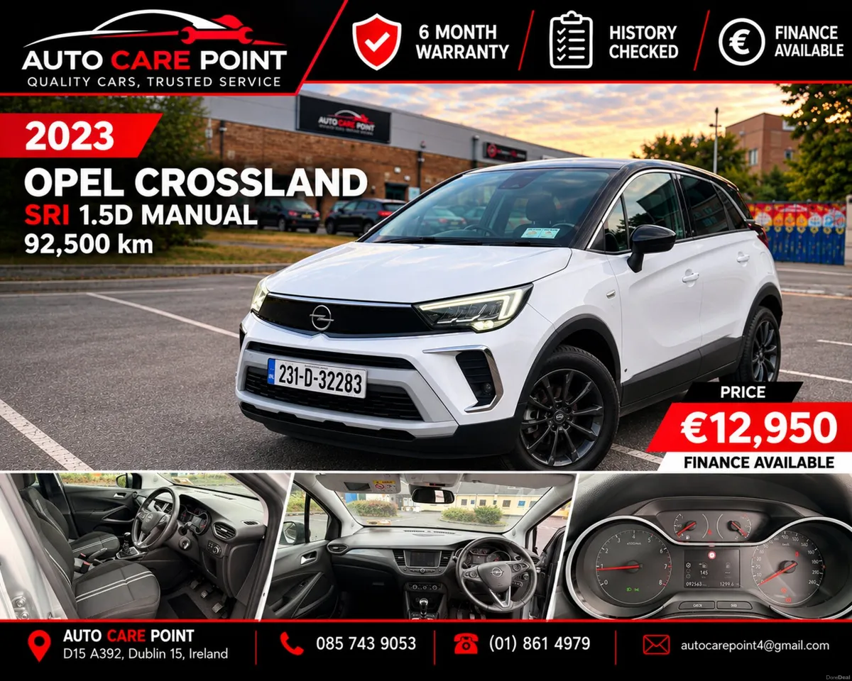 2023 Opel Crossland 1.5D SRI  | FINANCE | WARRANTY - Image 1