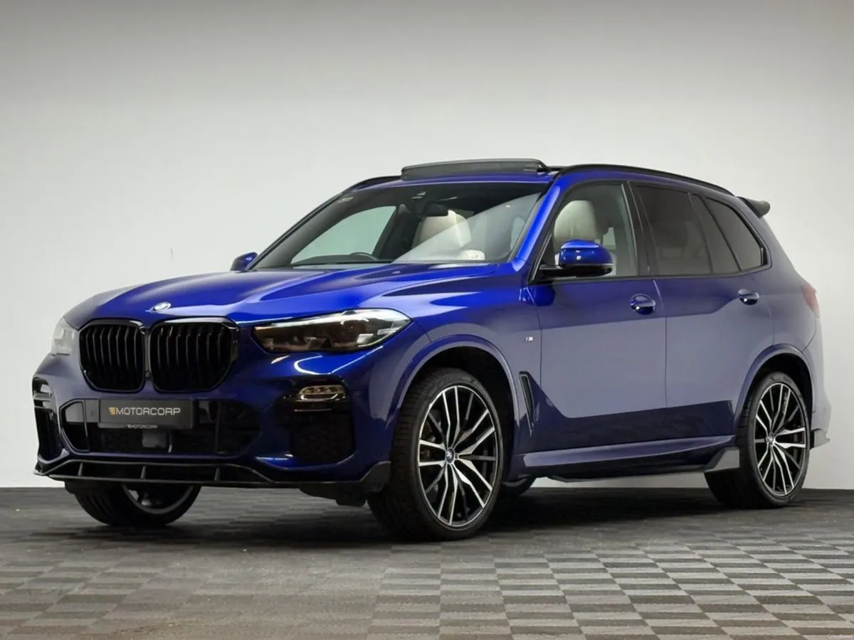 BMW X5 40D M SPORT SAN MARINO BLUE - Image 3