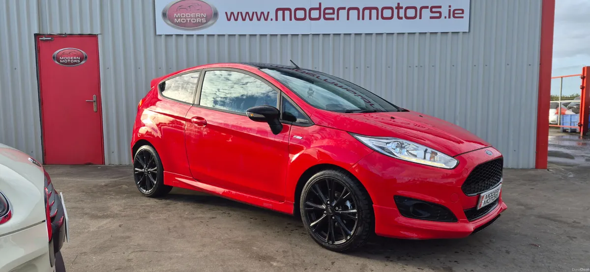 Ford Fiesta st-line 1.0 eco 140bhp race red - Image 1