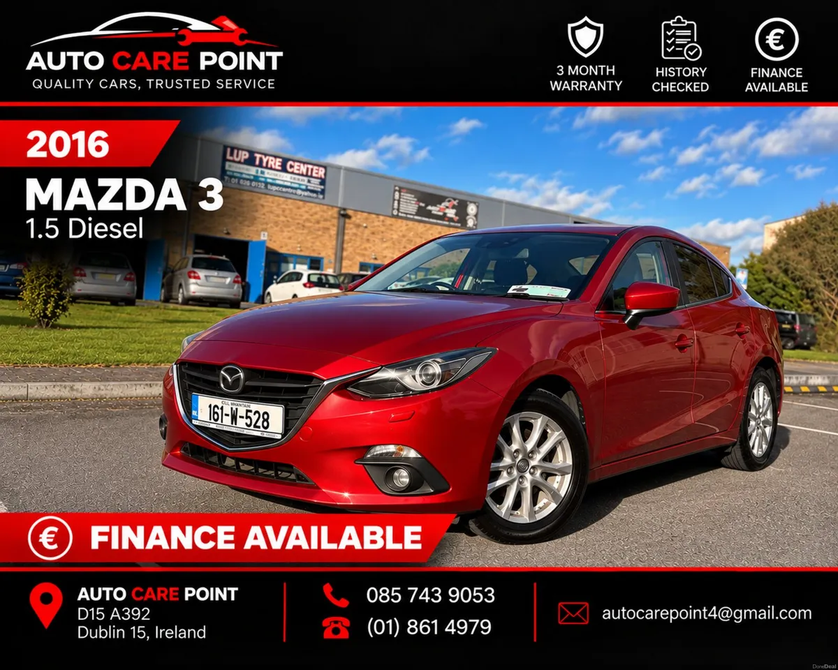2016 Mazda 3  1.5D - Image 1