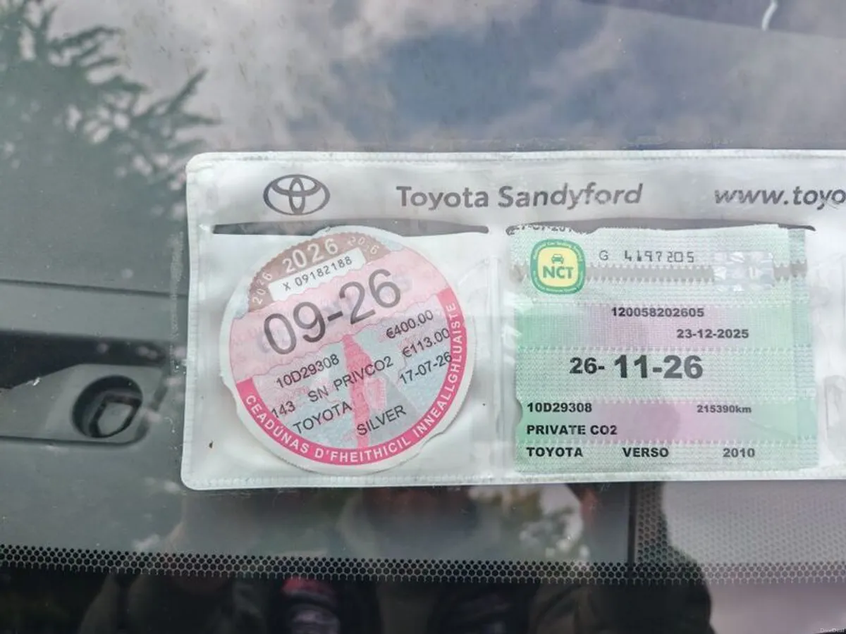 2010 Toyota Verso - Image 5