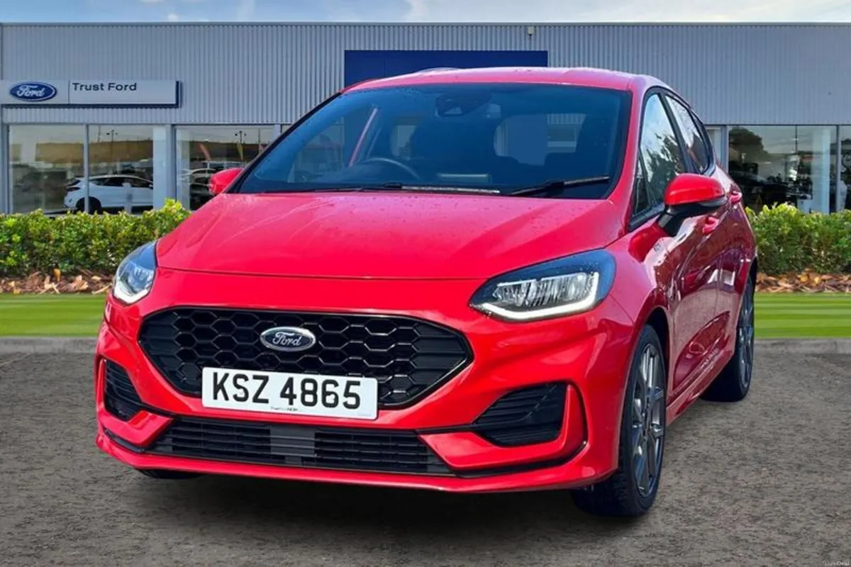 Ford Fiesta 1.0 EcoBoost ST-Line 5dr- Apple Car Pl - Image 5