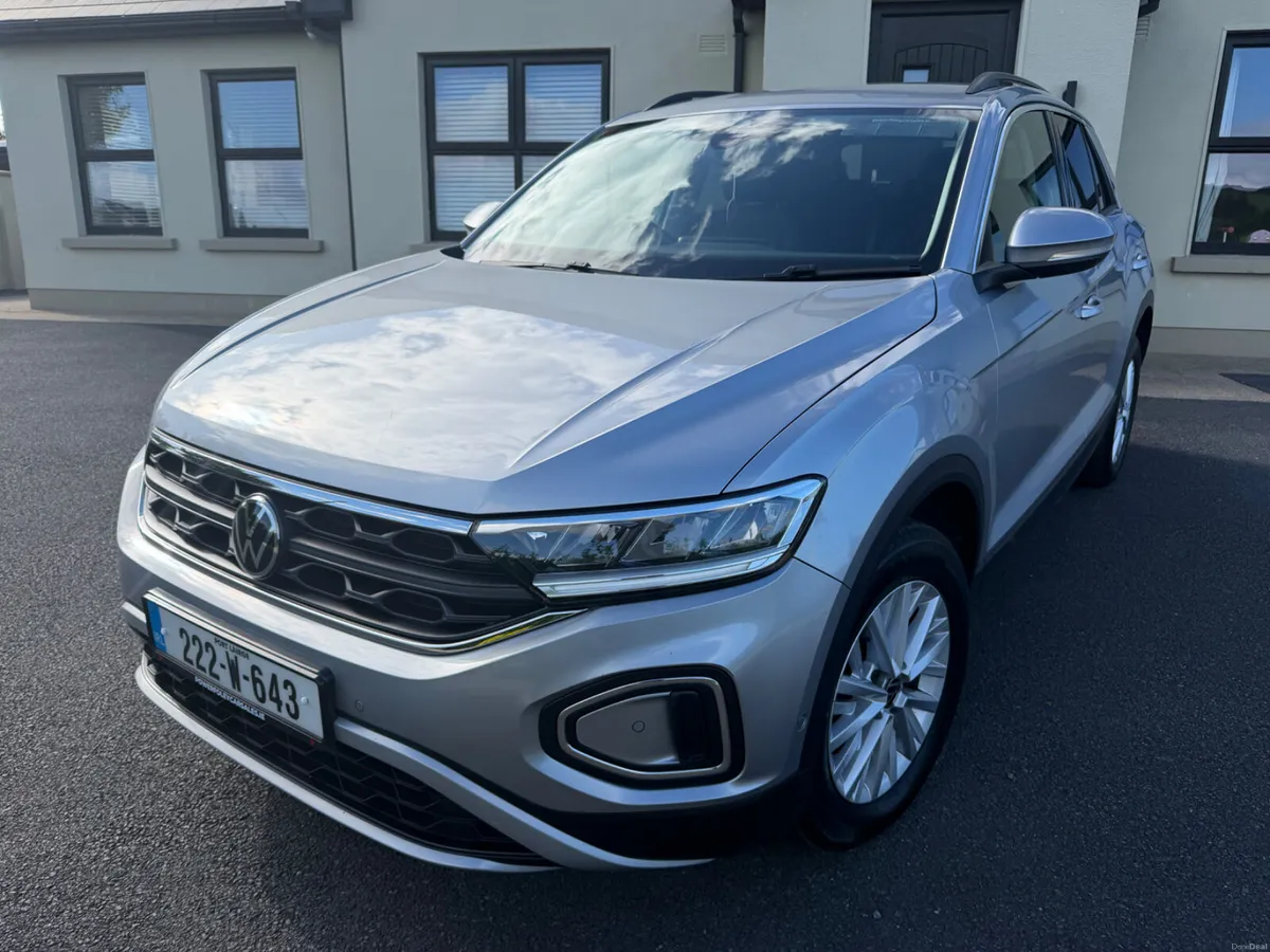 2022 (222)VW T-Roc 2.0 Diesel 116hp Life NCT 07/28 - Image 1