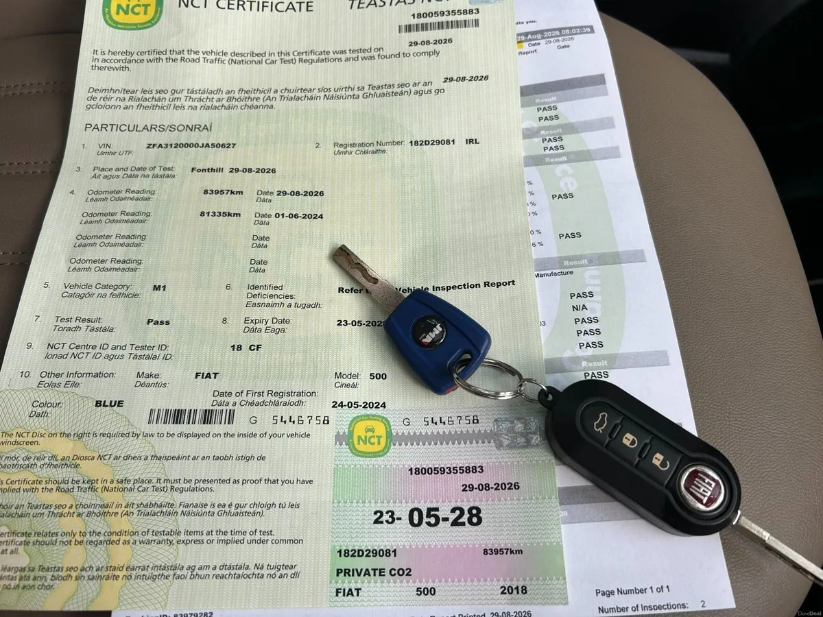 182 Fiat 500 1.0 Automatic - Image 6