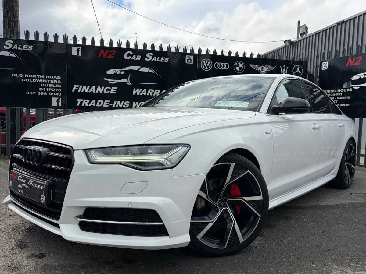 161 Audi A6 S-Line 2.0d AUTO, LOW MILES, NEW NCT - Image 1