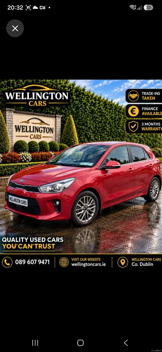Kia Rio 2017 1.25 EX Low Kms 90000 - Image 1