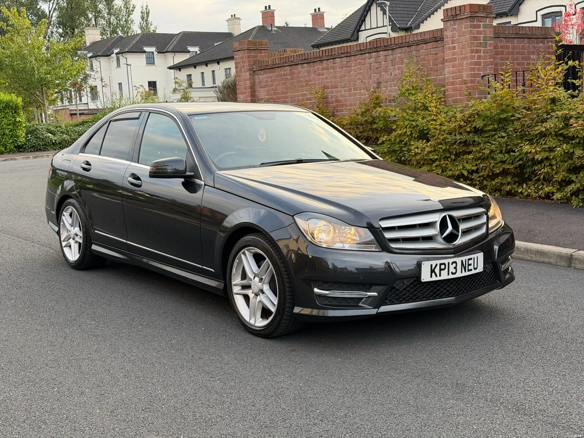 ***2013 Mercedes Benz C220 Amg Sport Blueef-Cy A - Image 2