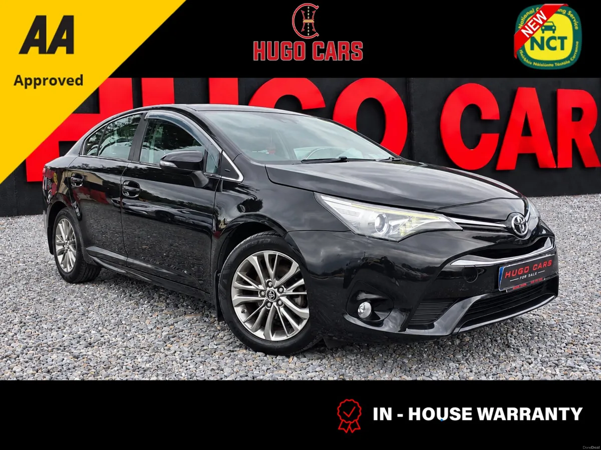 152 Toyota Avensis 1.6d/New NCT/Irish/Warranty - Image 1