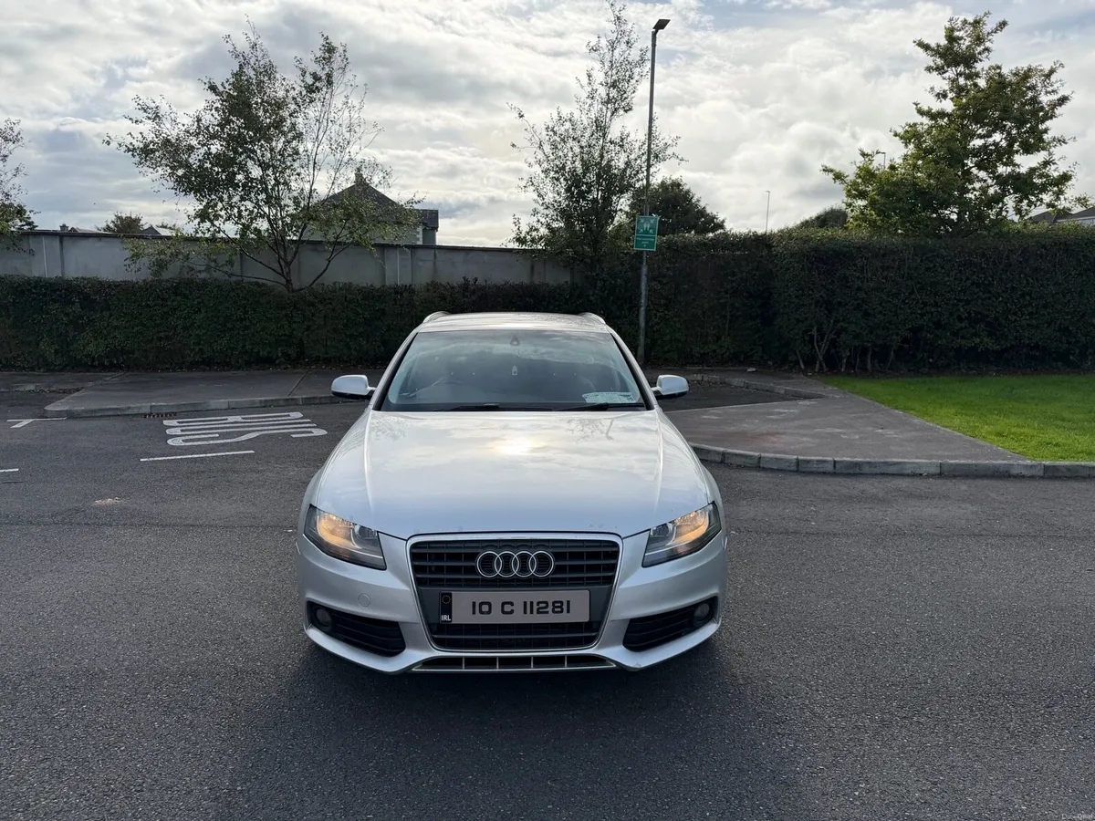 AUDI A4 2.0 TDI ESTATE 2010 NCT AND TAX - Image 2