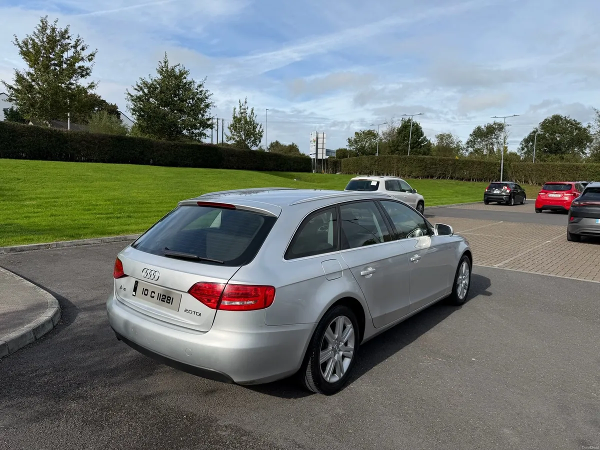 AUDI A4 2.0 TDI ESTATE 2010 NCT AND TAX - Image 4