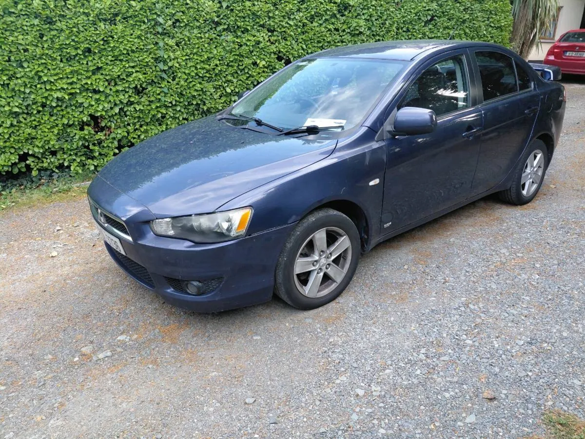 Mitsubishi lancer 08 nctd taxed 11/26 - Image 2