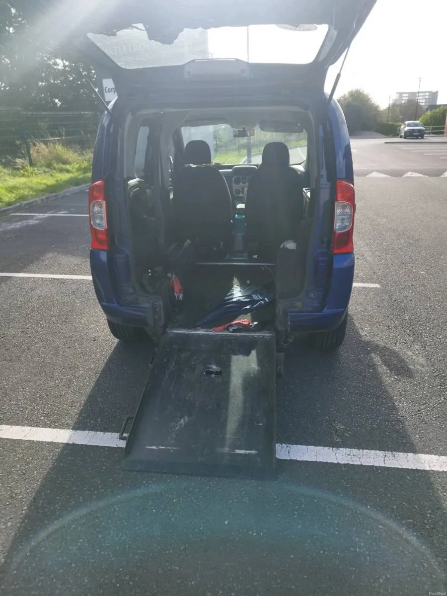 Fiat qubo wheelchair accessible - Image 3